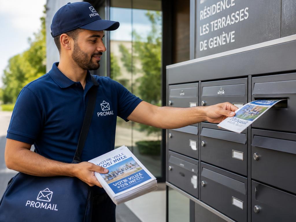 Distribution toutes boîtes en immeuble à Genève