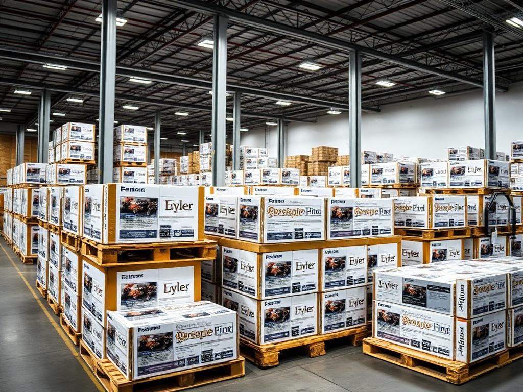 Stock de flyers prêts pour la distribution en Suisse romande